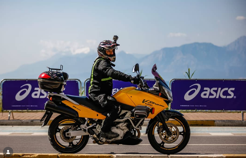 Selçuk Serhat Altınay motosiklet etkinliğinde